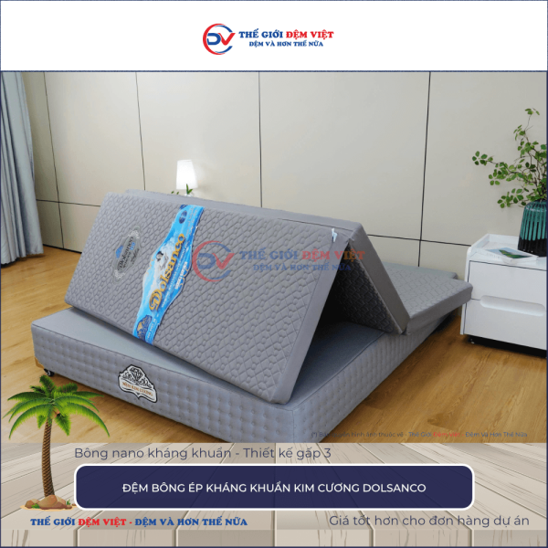 Đệm bông ép Kim Cương Dolsanco